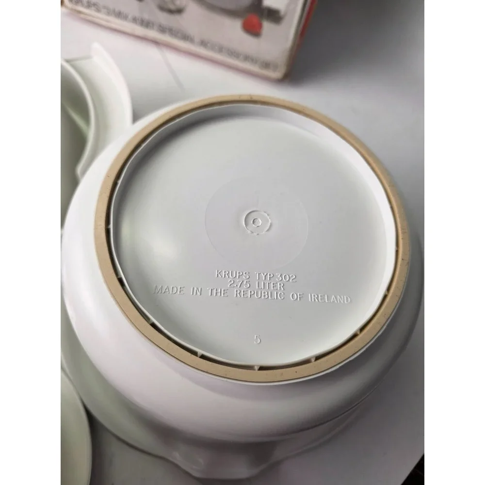 Krups 3 Mix 4000 Special Accessory Set Bowl Beaker‎ Strainer Puree Rod